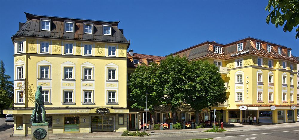 Hotel Schlosskrone Fussen Bagian luar foto